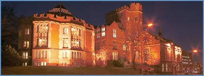 University of Sheffield by night